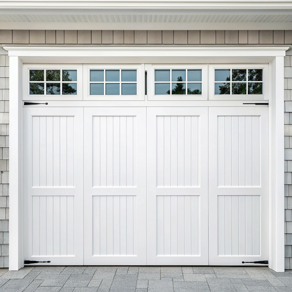Hamptons style garage door perfect for Bangor homes