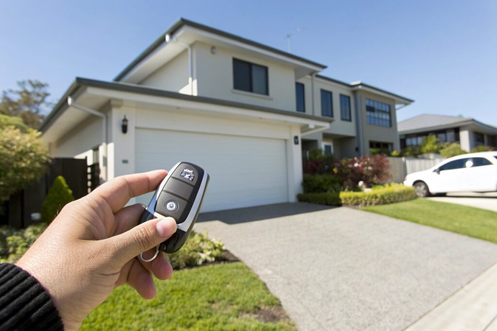 Garage door remote control for Kirrawee home automation system