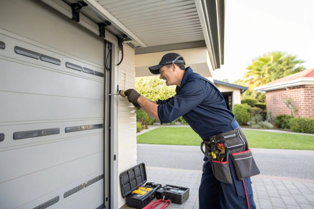 Professional garage door maintenance service in Kirrawee Sutherland Shire